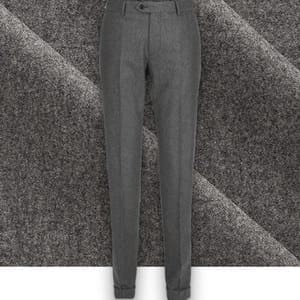 pantalon gris flanelle pantalon hiver sur mesure