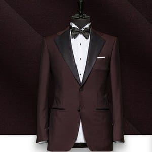 smoking Bordeaux tuxedo sur mesure paris, costume privé