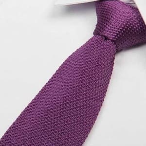 cravate tricot violet maille cravate italienne violet