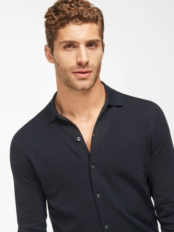 chemise coton jersey sur-mesure costume privé paris