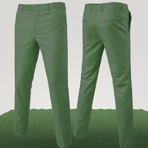 pantalon homme vert amande homme