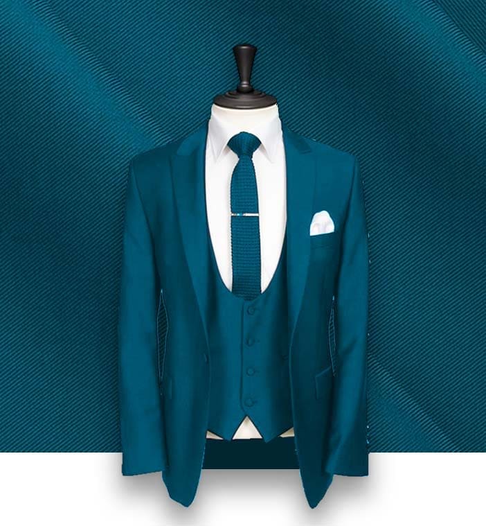 costume mariage bleu indigo sur mesure paris