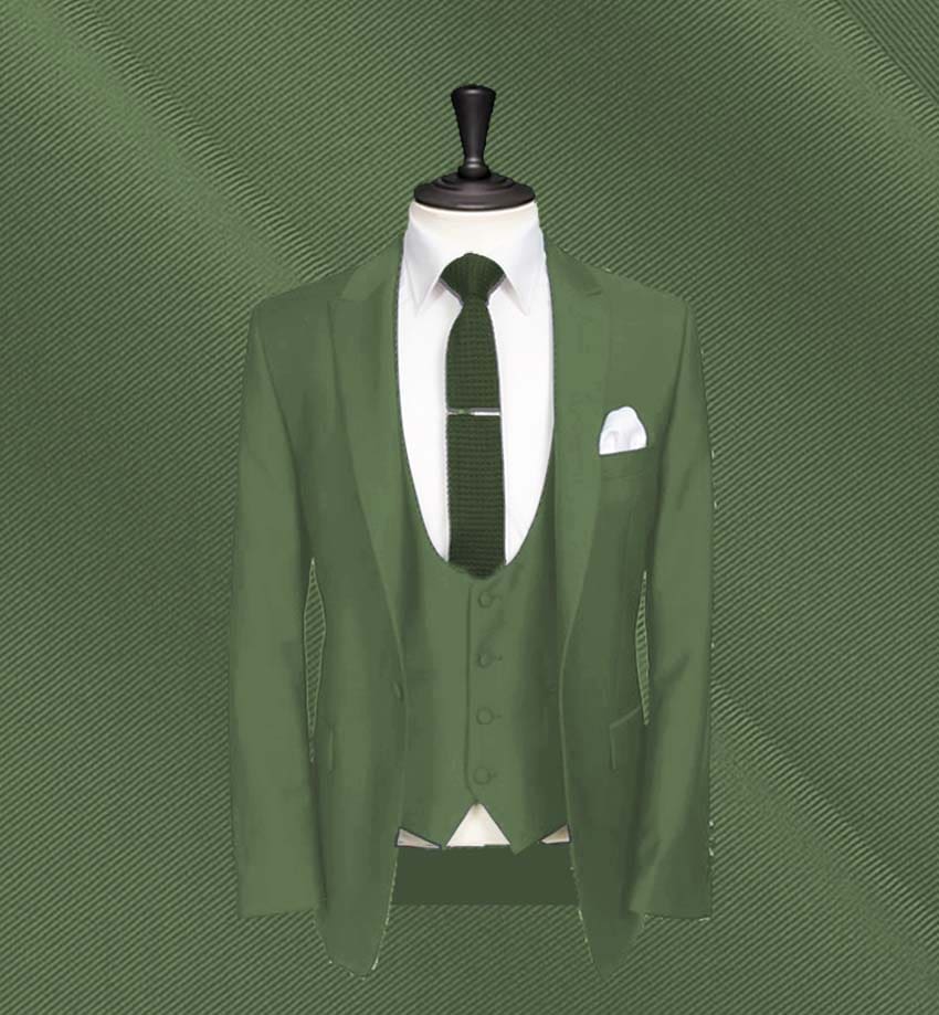 costume mariage vert olive sur mesure costume pastel champêtre bohème shabby chic